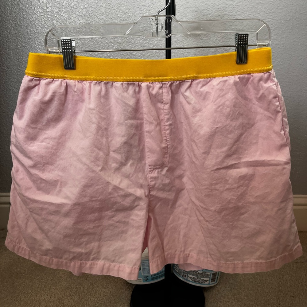 Anthropologie Yellow and Pink Shorts